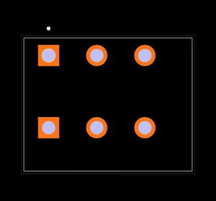 TBL004-508-03BE-2GY Footprint