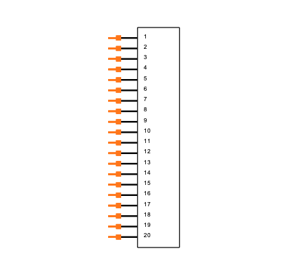 TBL005A-500-20GY-2WT Symbol