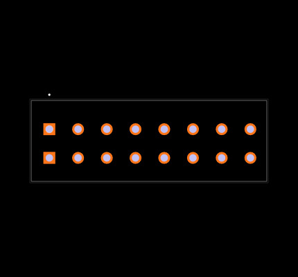 TBL007A-500-08GY Footprint