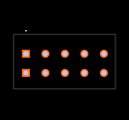 TBL007A-508-05GY Footprint