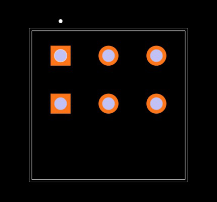 TBL009-500-03GY-2GY Footprint