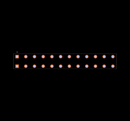 TBLH10V-500-12BK Footprint