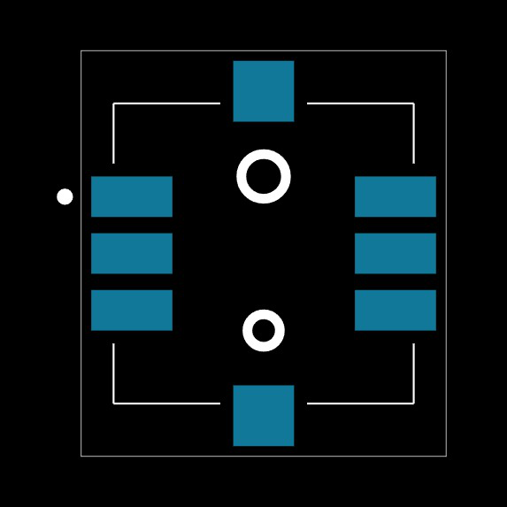 TS12-74-60-BK-360-SMT-TR Footprint