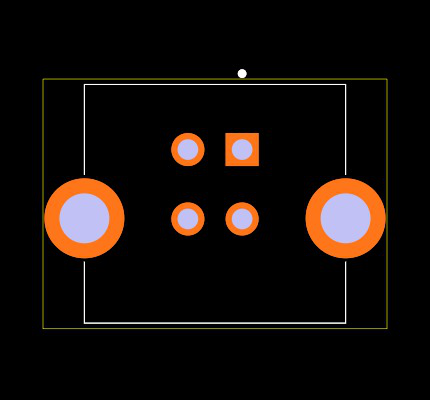 UJ2-B-HR-G-V Footprint