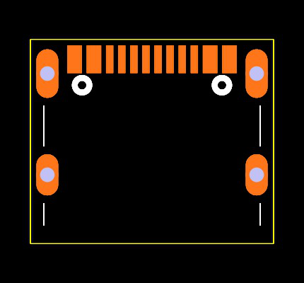 UJ20-C-H-C-4-SMT-TR Footprint