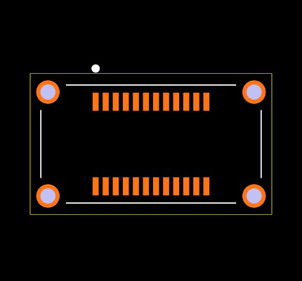 UJ40-C-V-SMT-TR-68 Footprint