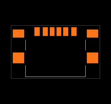 UJC-HP-G-5-SMT-TR Footprint