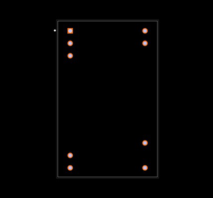 PRC10W-72-D15 Footprint