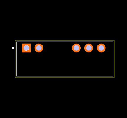 PTM2-5-D15-S Footprint