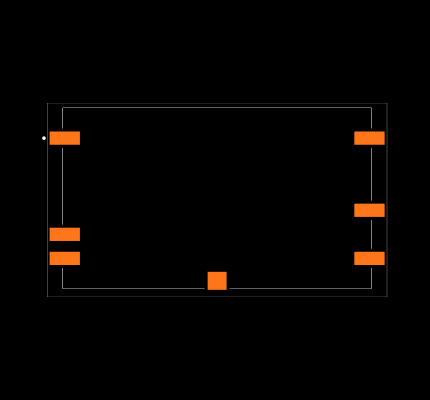 PYBJ6-D12-S15-M Footprint