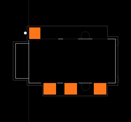 SJ-43614-SMT-TR Footprint