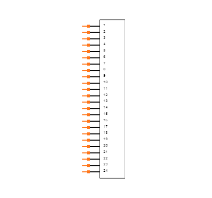 TBL009-254-24GY-2GY Symbol