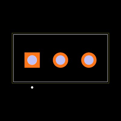 TBP01R2-508-03BE Footprint