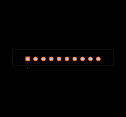 TBP02R2W-381-10BE Footprint