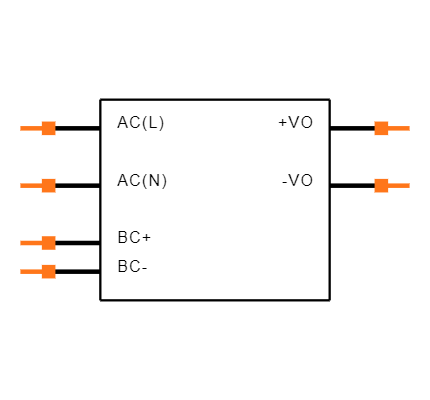 VOF-S25B-48-PB Symbol