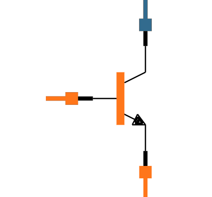 2N2221A Symbol