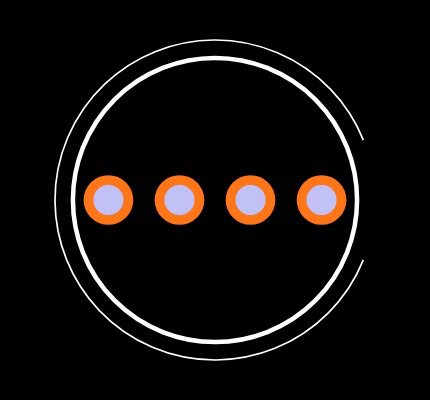 CZXR-80RGB03-A Footprint