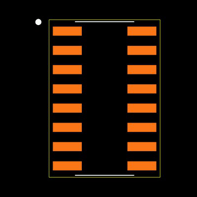 CS1610A-FSZR Footprint