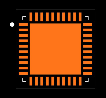 CS4244-CNZR Footprint