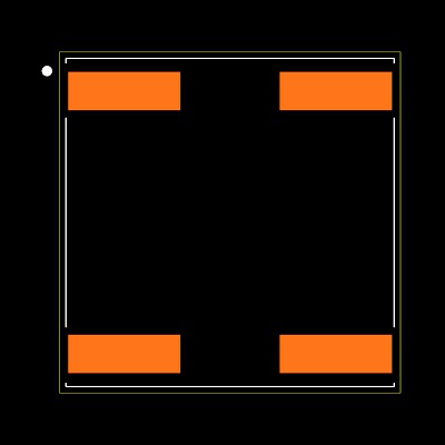 CMA1305-105LD Footprint