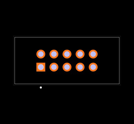 DS1013-10SSIB1 Footprint