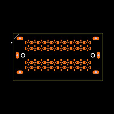 HighSpeed Connector Footprint