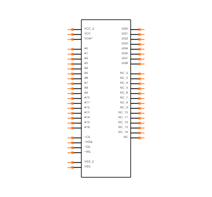 CY14B101KA-SP45XI Symbol