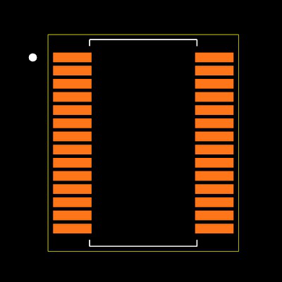 CY7C64225-28PVXCT Footprint