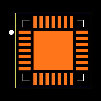 CY7C65634-28LTXCT Footprint