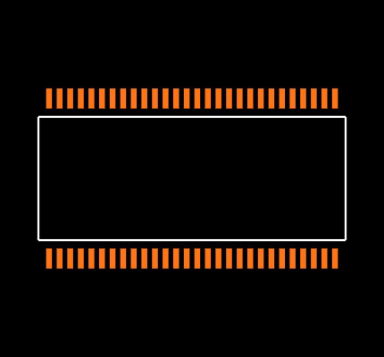 CY7C68013A Footprint