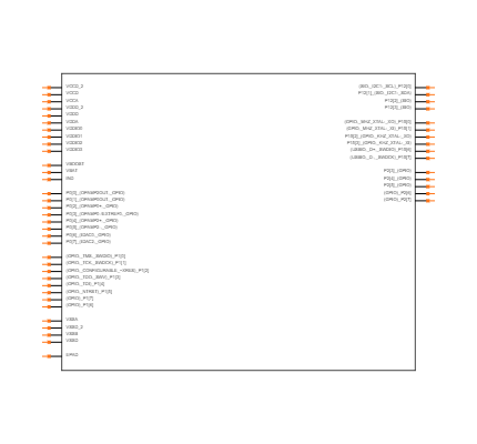 CY8C3446LTI-073T Symbol