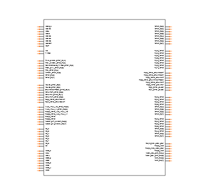 CY8C3866AXI-039T Symbol