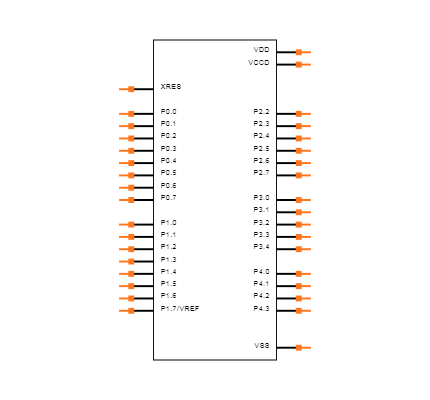 CY8C4125FNI-S433T Symbol