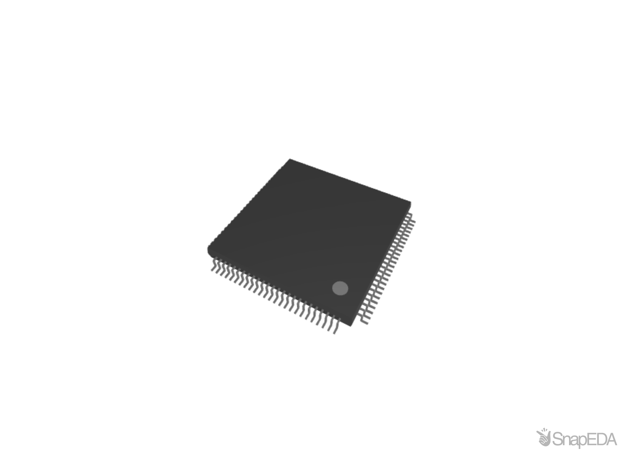 CY8C5888AXI-LP096 3D Model