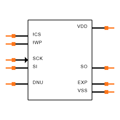 FM25V20A-DG Symbol