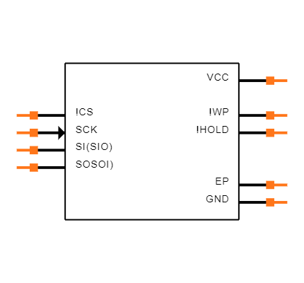 AT25DL161-MHN-Y Symbol