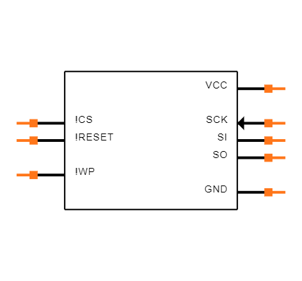 AT25PE40-SSHN-T Symbol