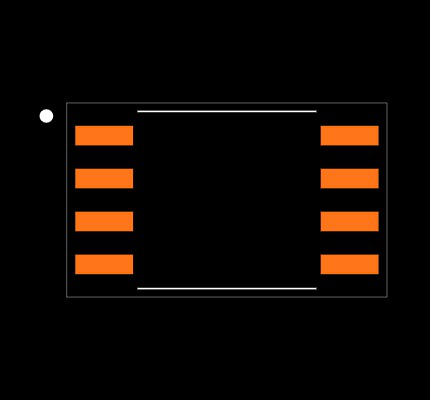 AT45DB161E-SHD2B-T Footprint
