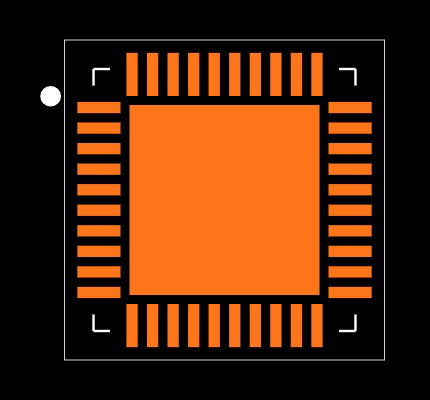 DA14583-01F01AT2 Footprint