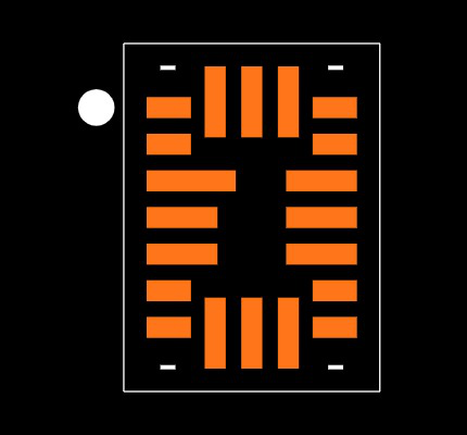 SLG46537V Footprint