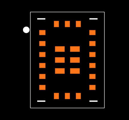 DA14530-00000FX2 Footprint