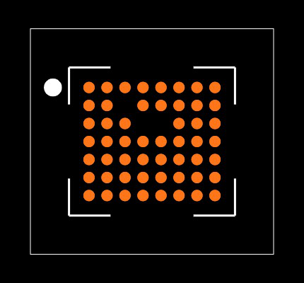 DA14683-00000U22 Footprint
