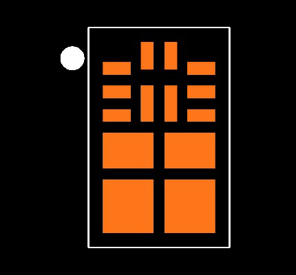 SLG59H1128V Footprint