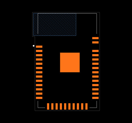 XB8X-DMUS-001 Footprint