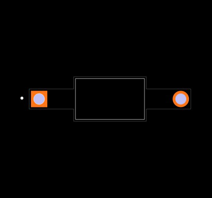 1N5404-T Footprint