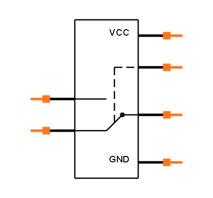 74LVC1G3157FZ4-7 Symbol