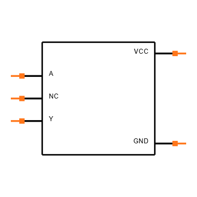 74LVC1G34W5-7 Symbol