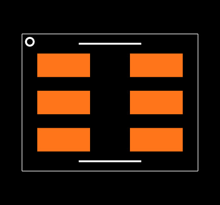 AP9101CAK6-CETRG1 Footprint