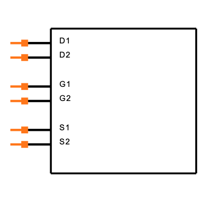 BSS138DW Symbol