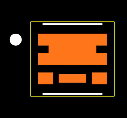 DMN2011UFDE-7 Footprint